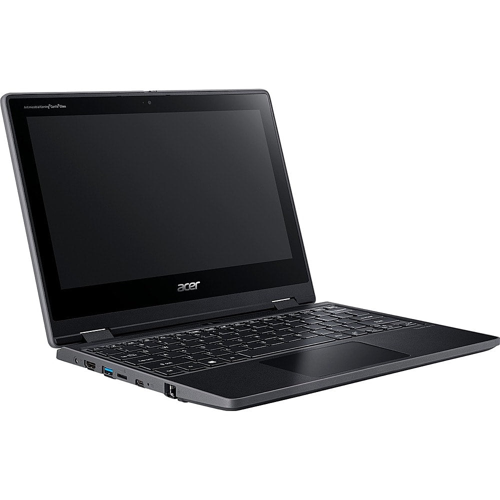 Acer - TravelMate Spin B3 B311RN-31 11.6" Laptop - Intel Celeron - 4 GB Memory - 128 GB eMMC - Shale Black_9