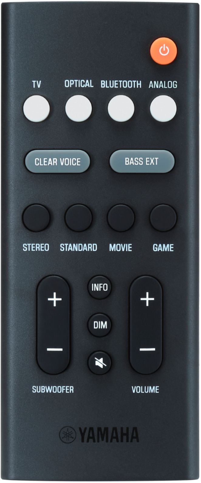 Yamaha - 2.1-Channel Soundbar with Built-in Subwoofer - Black_8