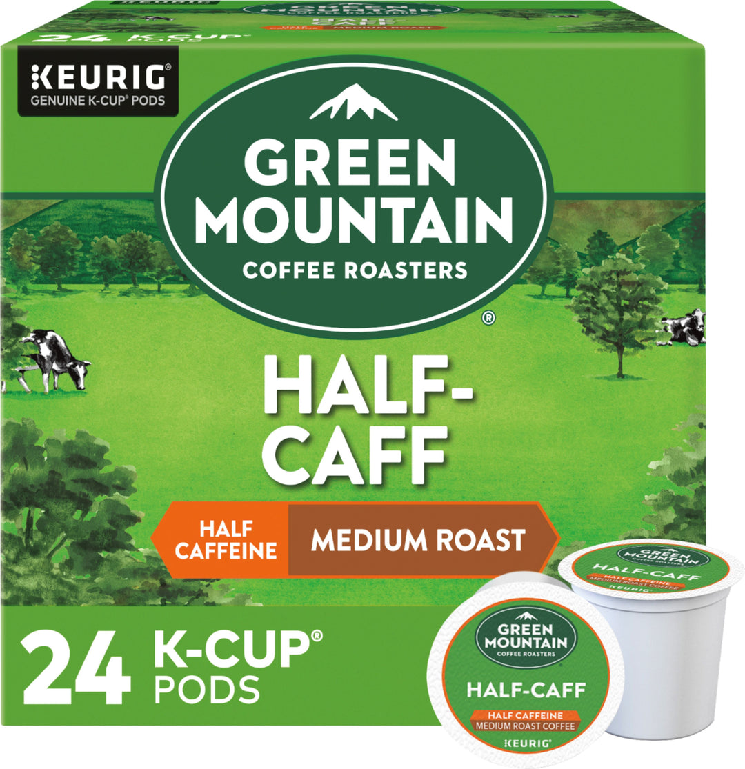 Green Mountain Coffee - Half Caff Coffee, Keurig Single-Serve K-Cup pods, Medium Roast, 24 Count_0