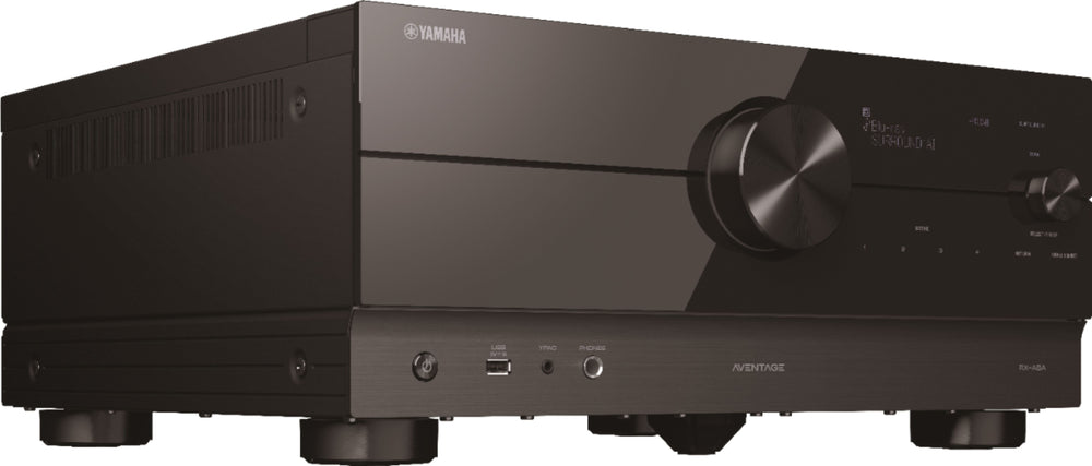 Yamaha - AVENTAGE RX-A6A 150W 9.2-Channel AV Receiver with 8K HDMI and MusicCast - Black_1