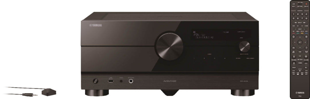 Yamaha - AVENTAGE RX-A4A 110W 7.2-Channel AV Receiver with 8K HDMI and MusicCast - Black_0