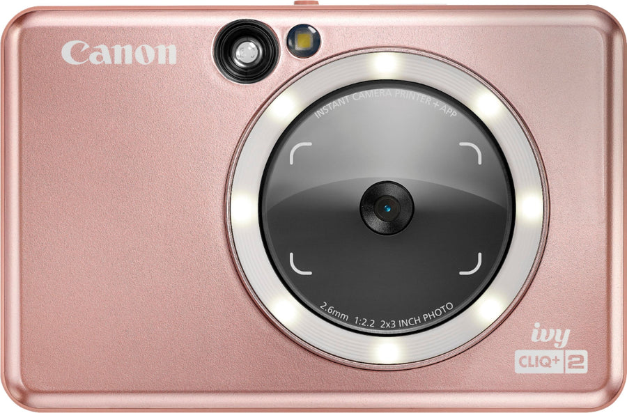 Canon - Ivy CLIQ+2 Instant Film Camera - Rose Gold_0