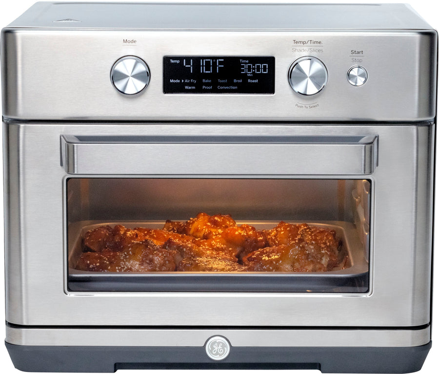 GE - Convection Toaster Oven with Air Fry - Stainless Steel_0