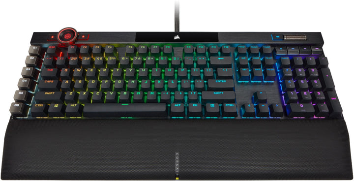 CORSAIR - K100 RGB Full-size Wired Mechanical OPX Linear Switch Gaming Keyboard with Elgato Stream Deck Software Integration - Black_11