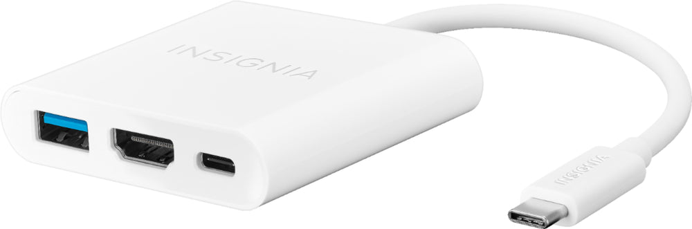Insignia™ - USB-C to HDMI Multiport Adapter - White_1