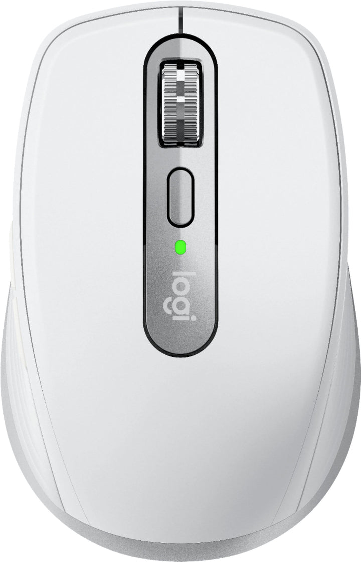 Logitech - MX Anywhere 3 Wireless Compact Mouse for Mac with Ultrafast Scrolling - Pale Gray_0