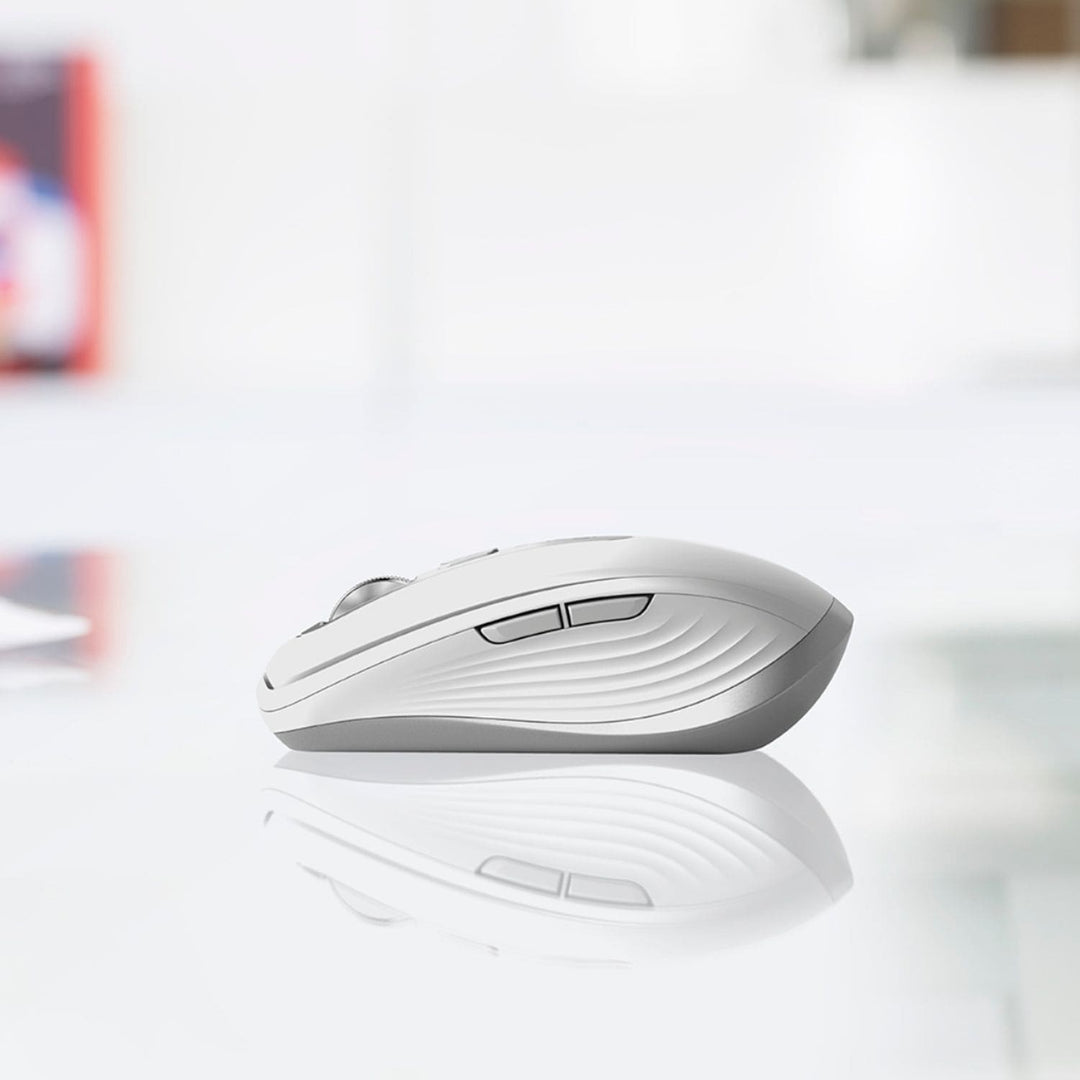 Logitech - MX Anywhere 3 Wireless Compact Mouse for Mac with Ultrafast Scrolling - Pale Gray_4