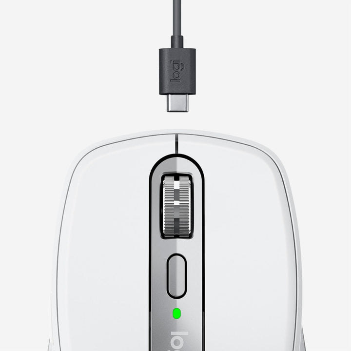 Logitech - MX Anywhere 3 Wireless Compact Mouse for Mac with Ultrafast Scrolling - Pale Gray_3