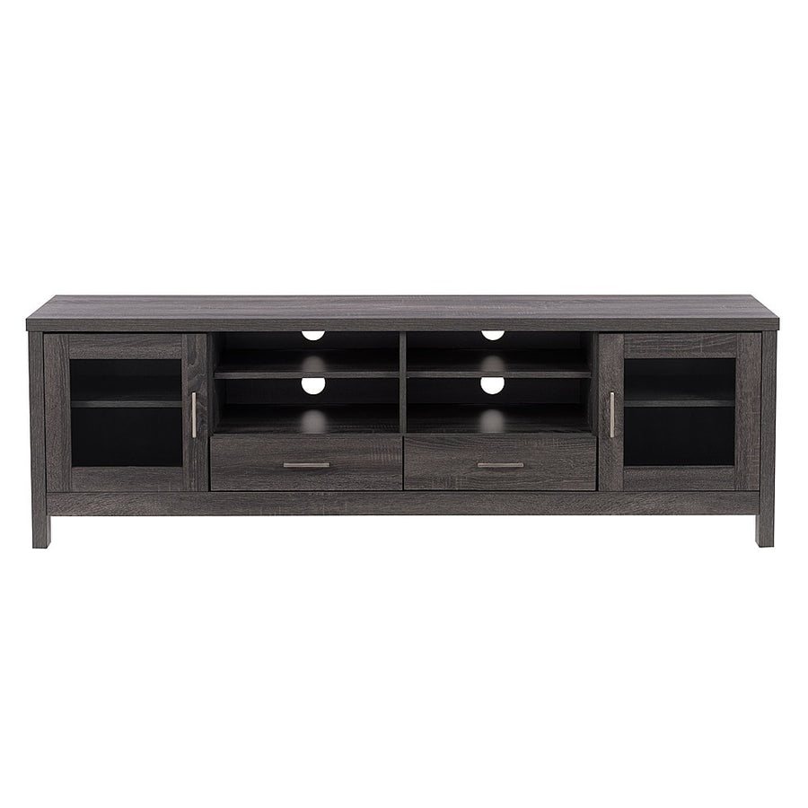 CorLiving - Hollywood TV Cabinet, for TVs up to 85" - Dark Gray_0