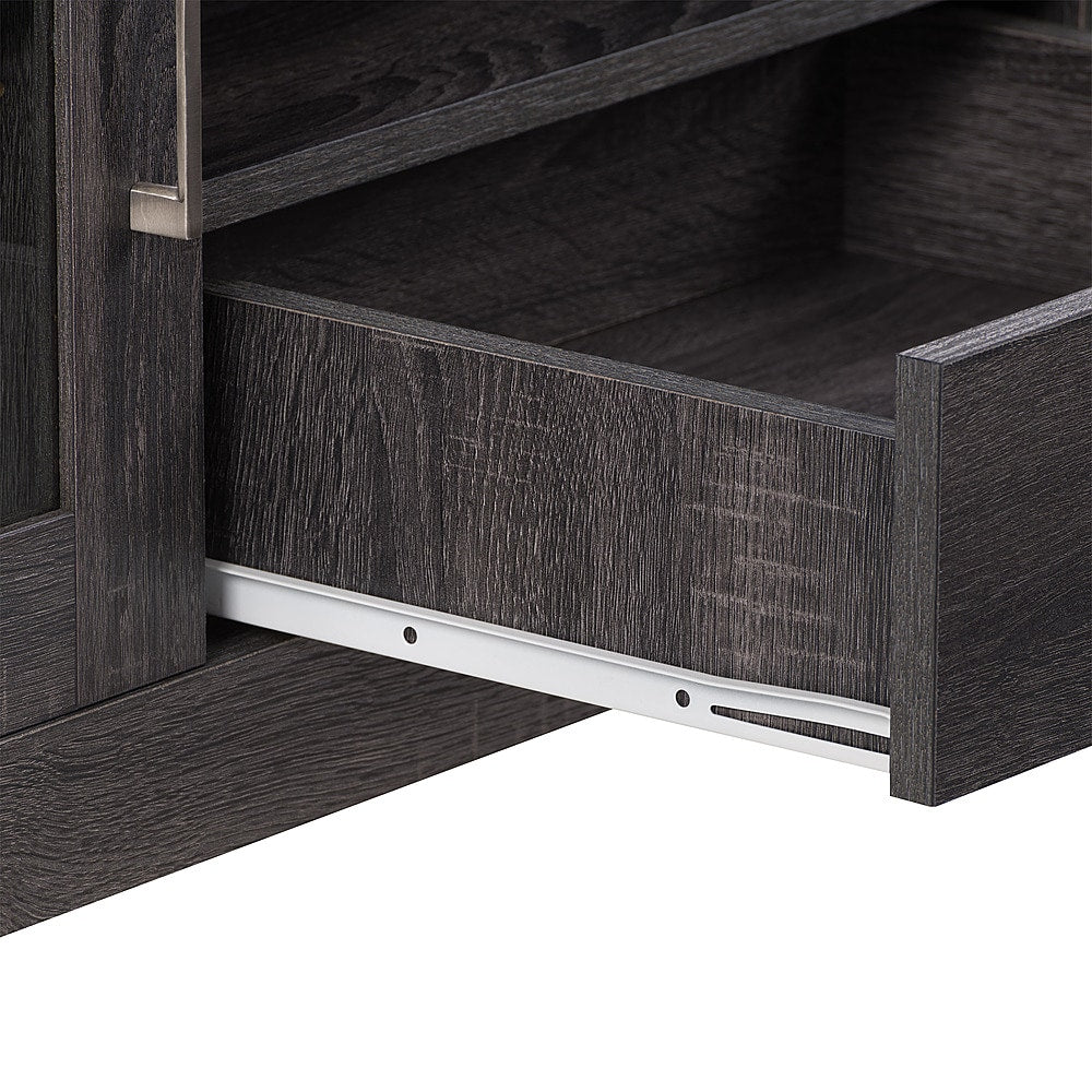 CorLiving - Hollywood TV Cabinet, for TVs up to 85" - Dark Gray_3