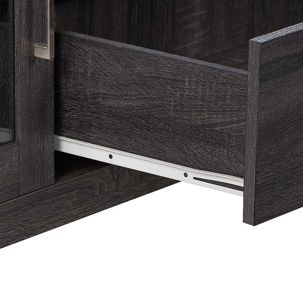 CorLiving - Hollywood TV Cabinet with Drawers, for TVs up to 85" - Dark Gray_4