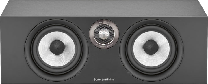 Bowers & Wilkins - 600 Series Anniversary Edition 2-way Center Channel  w/ dual 5" midbass (each) - Black_1