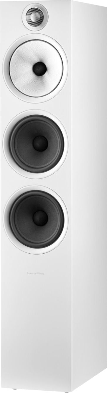 Bowers & Wilkins - 600 Series Anniversary Edition 3-way Floorstanding Speaker (each) - White_0