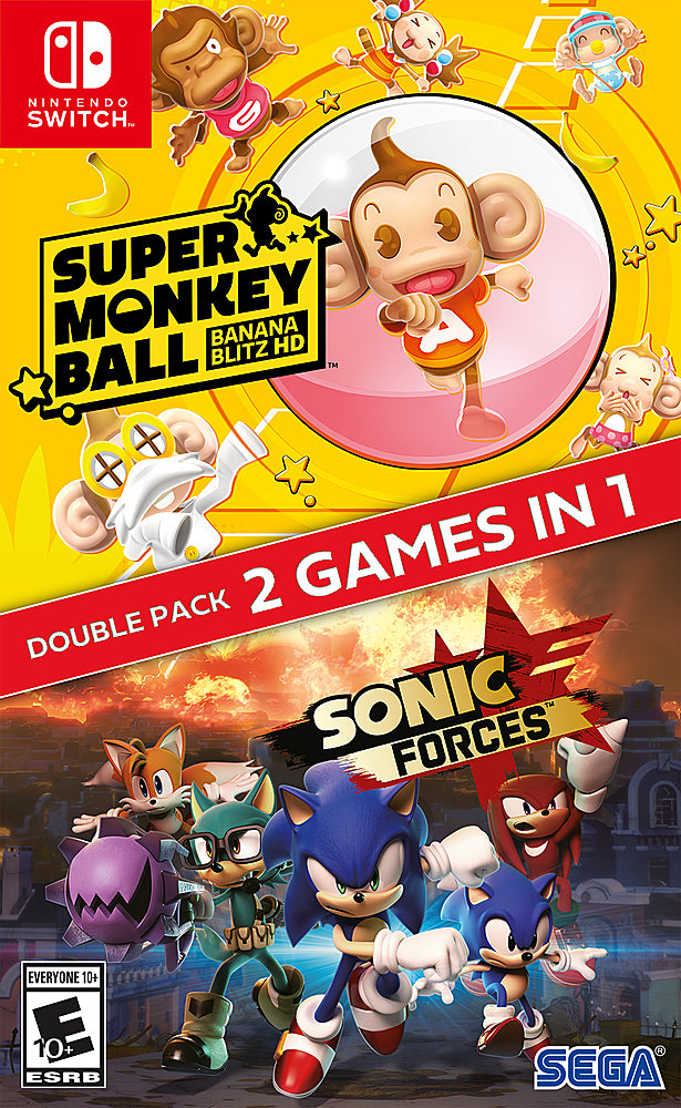 Sonic Forces + Super Monkey Ball: Banana Blitz HD - Nintendo Switch_0