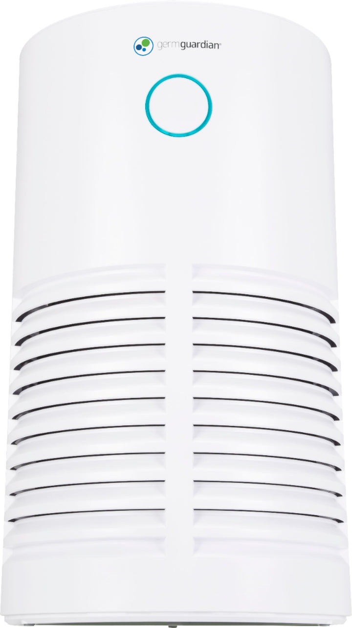 GermGuardian - AC4711W 15-inch 4-in-1 HEPA Filter Air Purifier for Homes, Medium Rooms, Allergies, Smoke, Dust, Dander - White_0