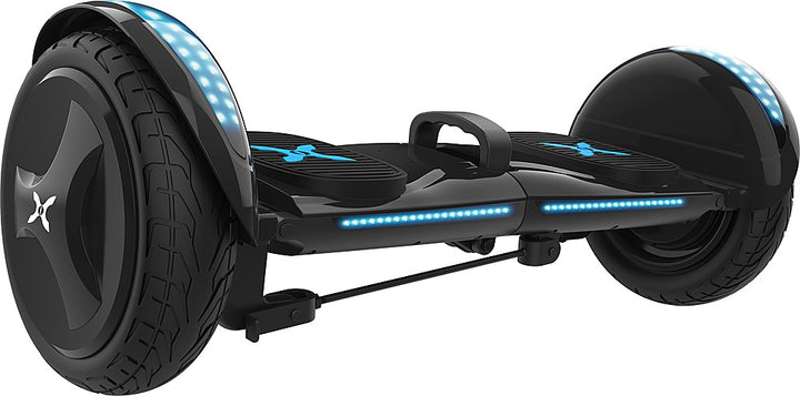 Hover-1 - Rogue Electric Self-Balancing Foldable Scooter w/6 mi Max Operating Range & 7 mph Max Speed - Black_1