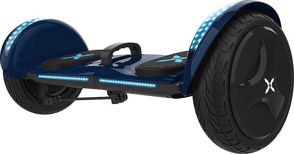 Hover-1 - Rogue Electric Self-Balancing Foldable Scooter w/6 mi Max Operating Range & 7 mph Max Speed - Navy_1