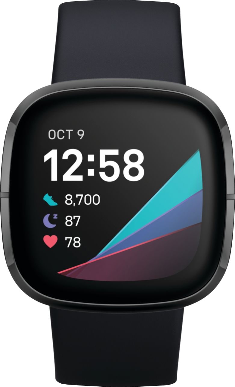 Fitbit - Sense Advanced Health Smartwatch - Graphite_0