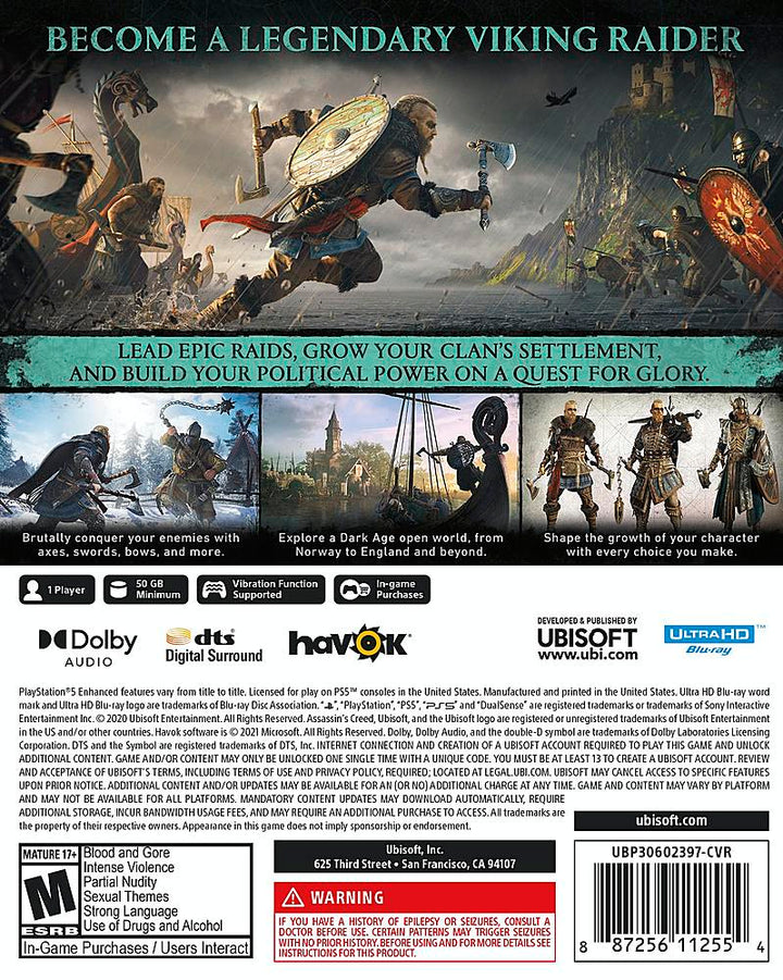 Assassin's Creed Valhalla Standard Edition - PlayStation 5_2