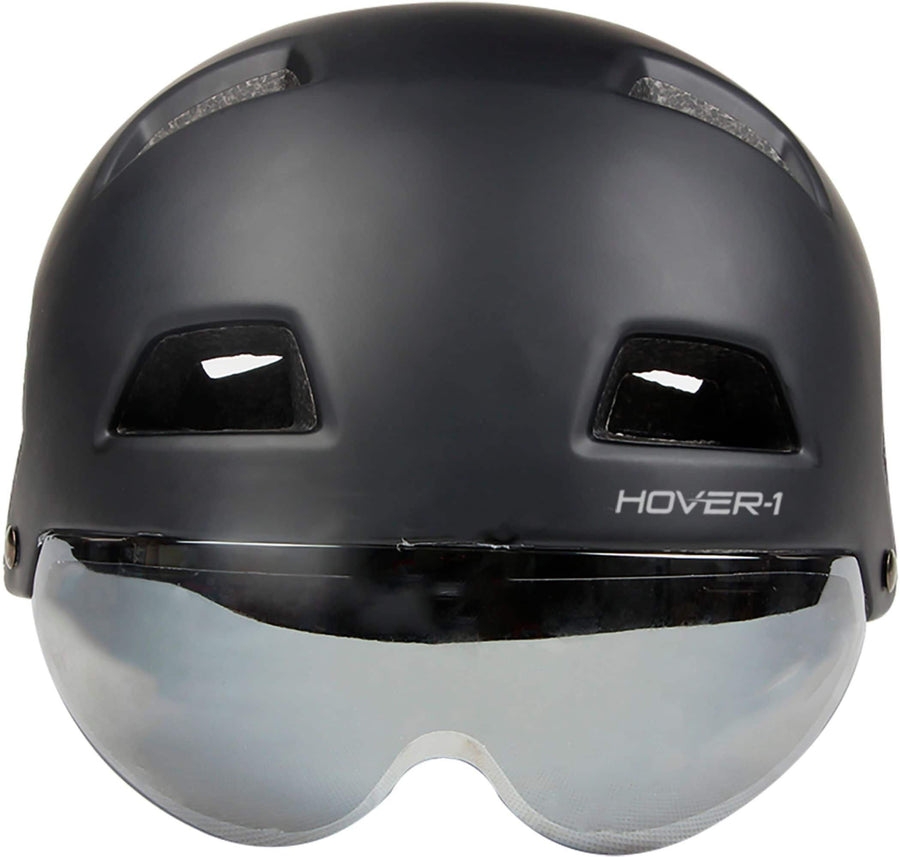 Hover-1 - Helmet with Detachable Visor - Black - Size Medium_0