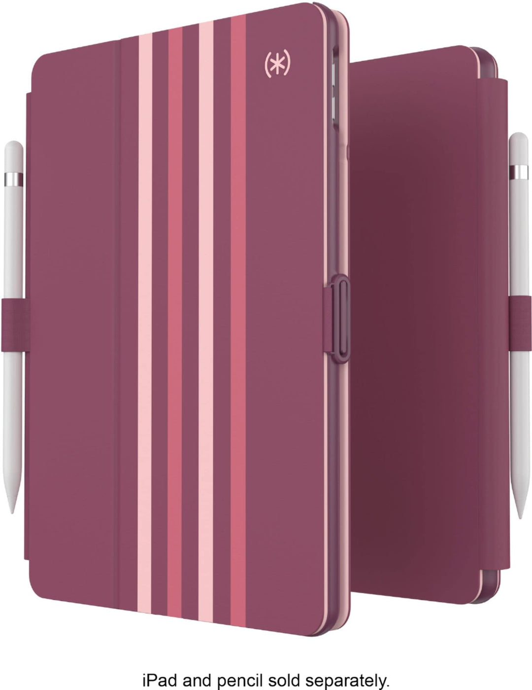 Speck - Balance Folio Case for Apple® iPad® 10.2" (7th, 8th, & 9th Gen 2021) - Crimson Forest/Lush Burgundy_7
