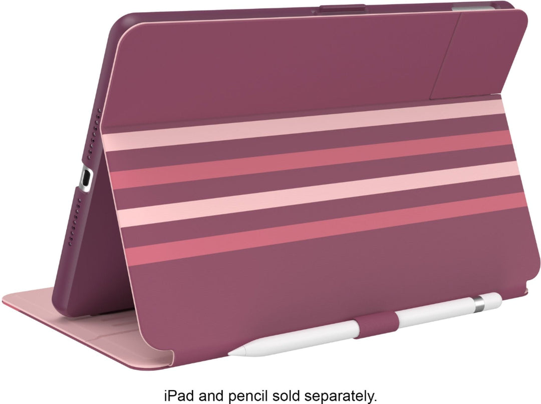 Speck - Balance Folio Case for Apple® iPad® 10.2" (7th, 8th, & 9th Gen 2021) - Crimson Forest/Lush Burgundy_6