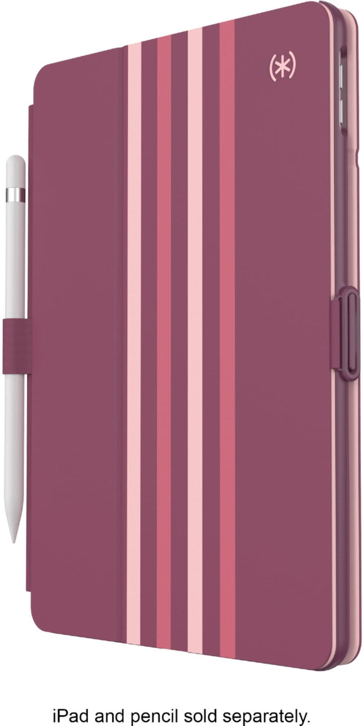 Speck - Balance Folio Case for Apple® iPad® 10.2" (7th, 8th, & 9th Gen 2021) - Crimson Forest/Lush Burgundy_3