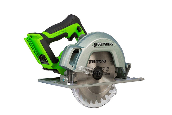 Greenworks - 24-Volt Cordless Brushless 7.25 in. Circular Saw (Battery and charger not included)_11