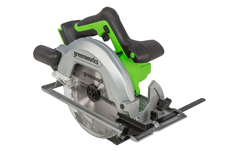 Greenworks - 24-Volt Cordless Brushless 7.25 in. Circular Saw (Battery and charger not included)_10