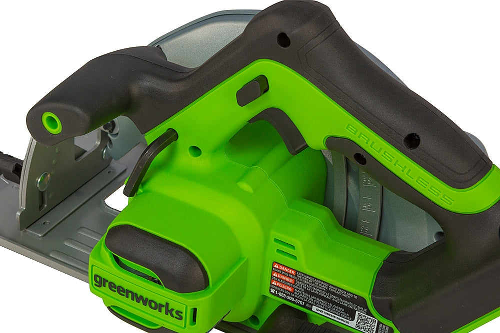 Greenworks - 24-Volt Cordless Brushless 7.25 in. Circular Saw (Battery and charger not included)_6