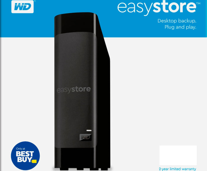 WD - easystore 16TB External USB 3.0 Hard Drive - Black_4