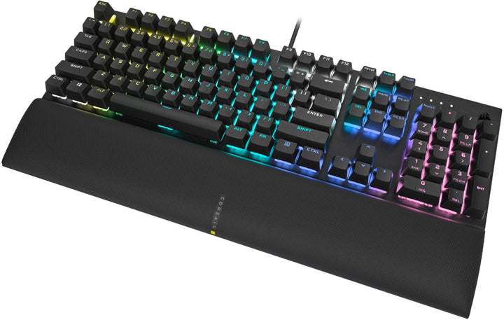 CORSAIR - K60 RGB Pro SE Full-size Wired Mechanical Cherry Viola Linear Gaming Keyboard with PBT Double-Shot Keycaps_13