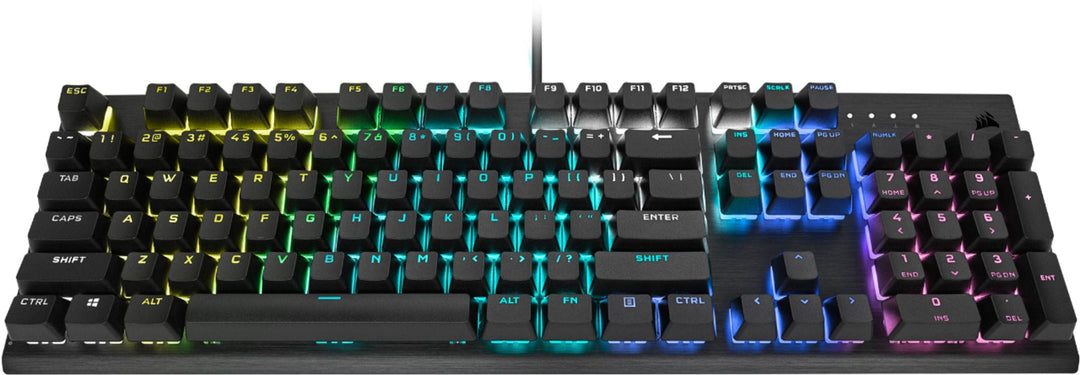 CORSAIR - K60 RGB Pro SE Full-size Wired Mechanical Cherry Viola Linear Gaming Keyboard with PBT Double-Shot Keycaps_11