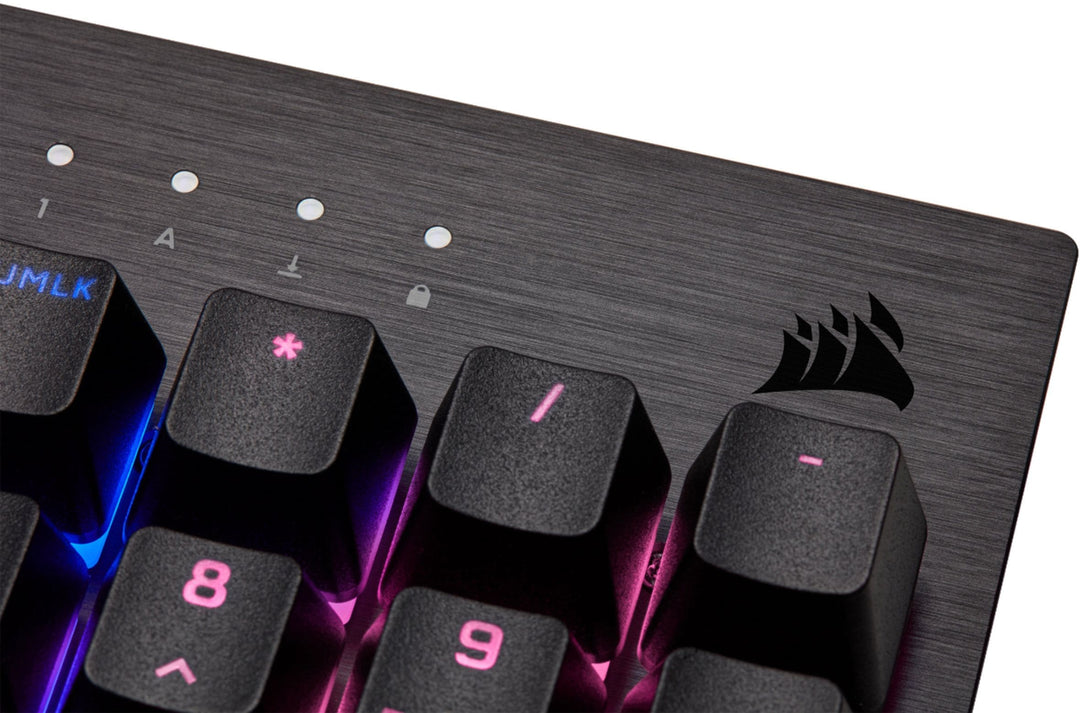 CORSAIR - K60 RGB Pro SE Full-size Wired Mechanical Cherry Viola Linear Gaming Keyboard with PBT Double-Shot Keycaps_10
