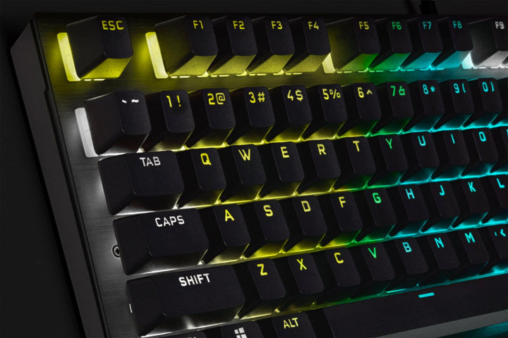 CORSAIR - K60 RGB Pro SE Full-size Wired Mechanical Cherry Viola Linear Gaming Keyboard with PBT Double-Shot Keycaps_6