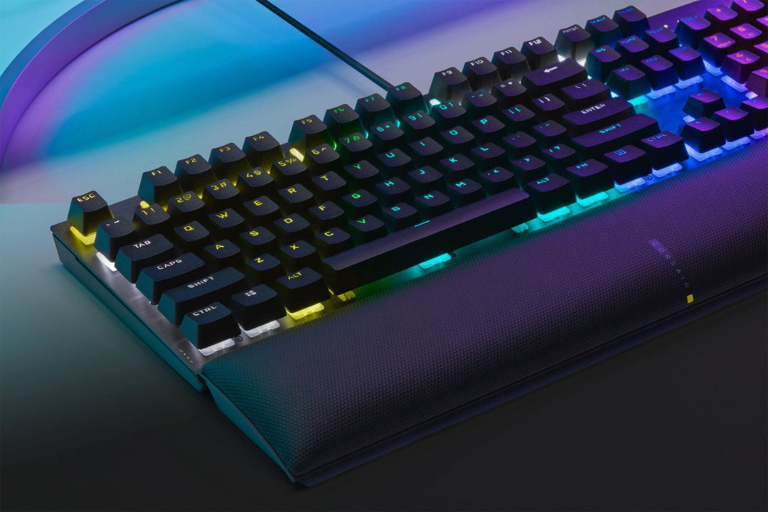 CORSAIR - K60 RGB Pro SE Full-size Wired Mechanical Cherry Viola Linear Gaming Keyboard with PBT Double-Shot Keycaps_20