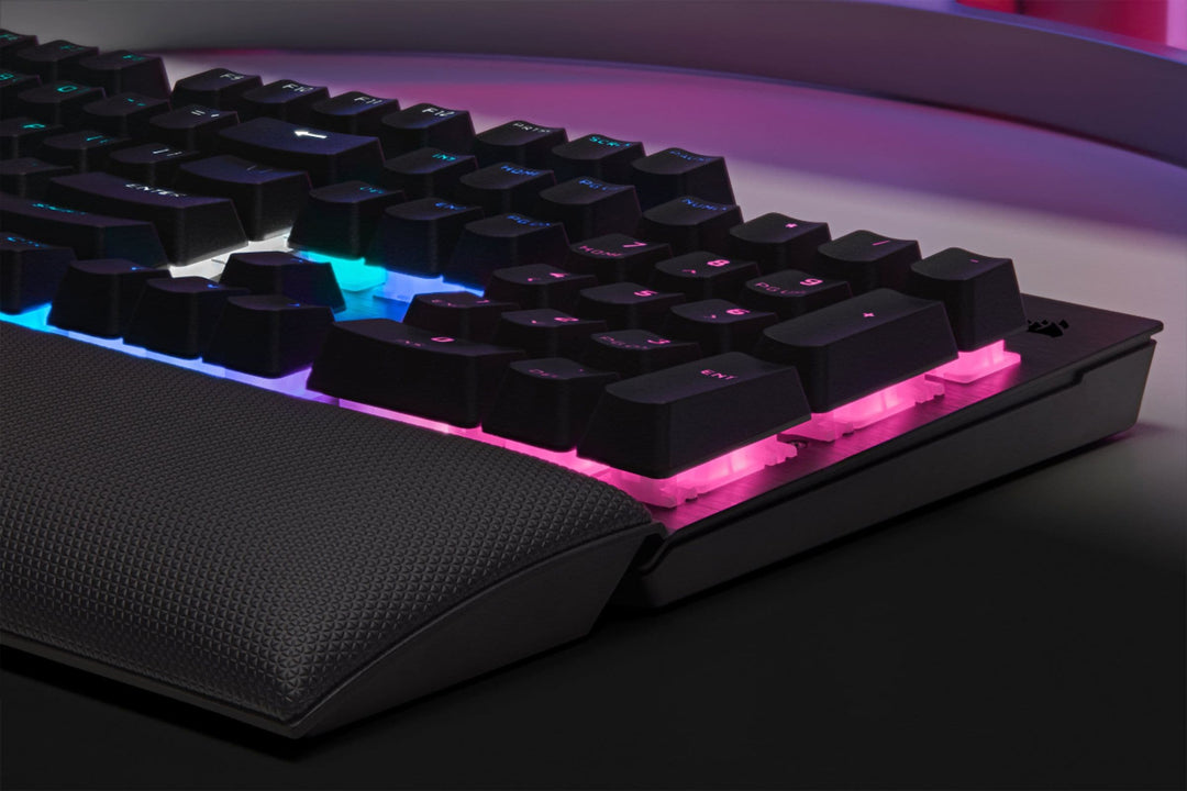CORSAIR - K60 RGB Pro SE Full-size Wired Mechanical Cherry Viola Linear Gaming Keyboard with PBT Double-Shot Keycaps_21