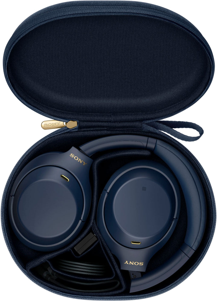 Sony - WH-1000XM4 Wireless Noise-Cancelling Over-the-Ear Headphones - Midnight Blue_6