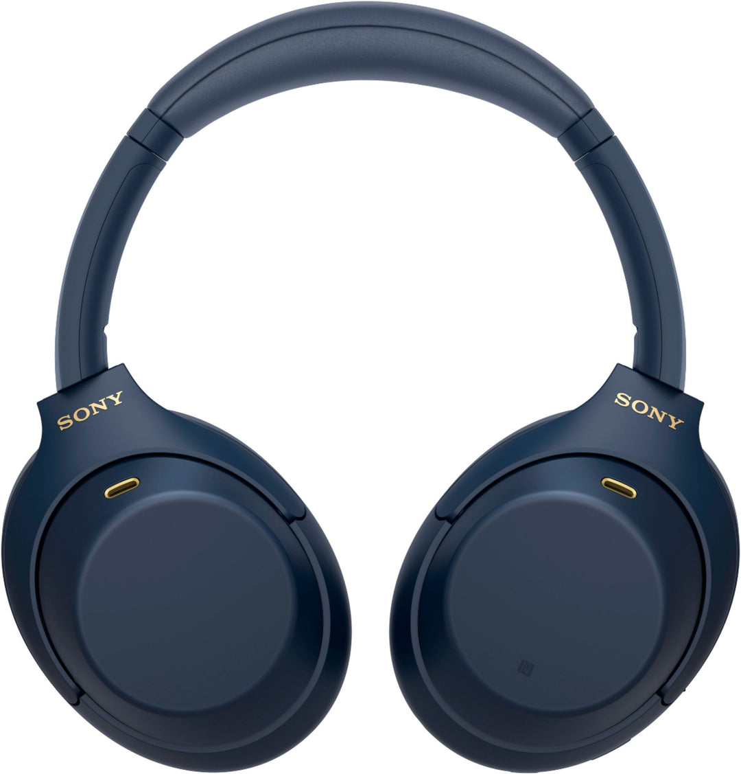Sony - WH-1000XM4 Wireless Noise-Cancelling Over-the-Ear Headphones - Midnight Blue_4