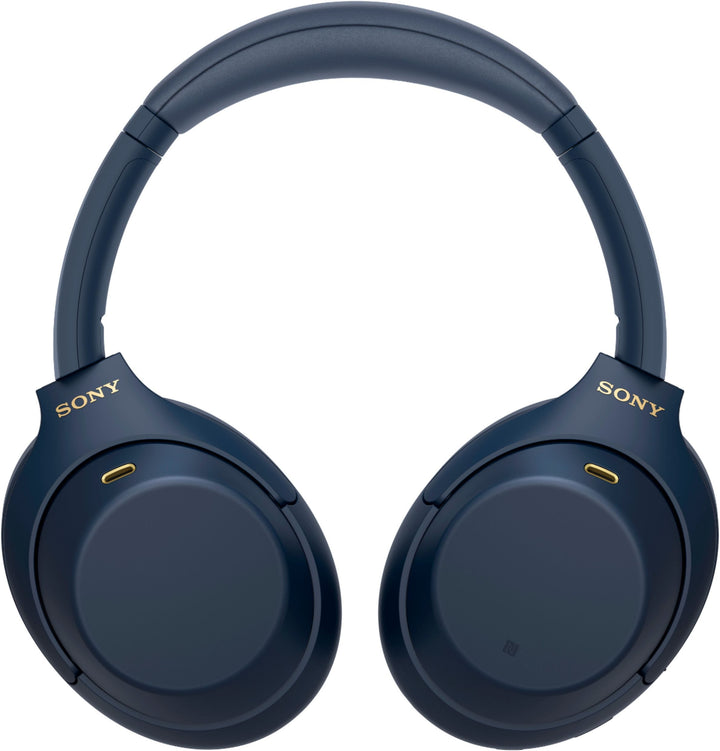 Sony - WH-1000XM4 Wireless Noise-Cancelling Over-the-Ear Headphones - Midnight Blue_4