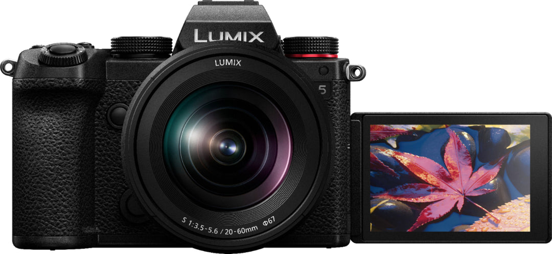 Panasonic - LUMIX S5 Mirrorless Camera Body with 20-60mm F3.5-5.6 Lens - DC-S5KK - Black_0