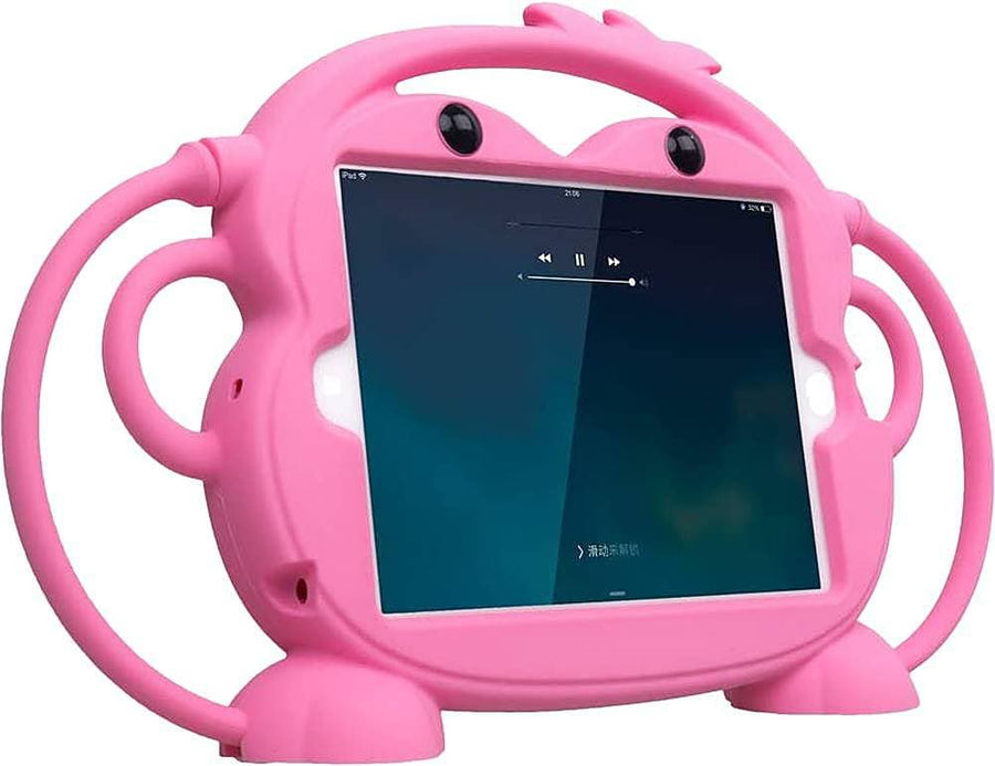 SaharaCase - Monkey KidProof Case for Apple® iPad® mini (5th Generation 2019) and iPad® mini 4 - Pink_0