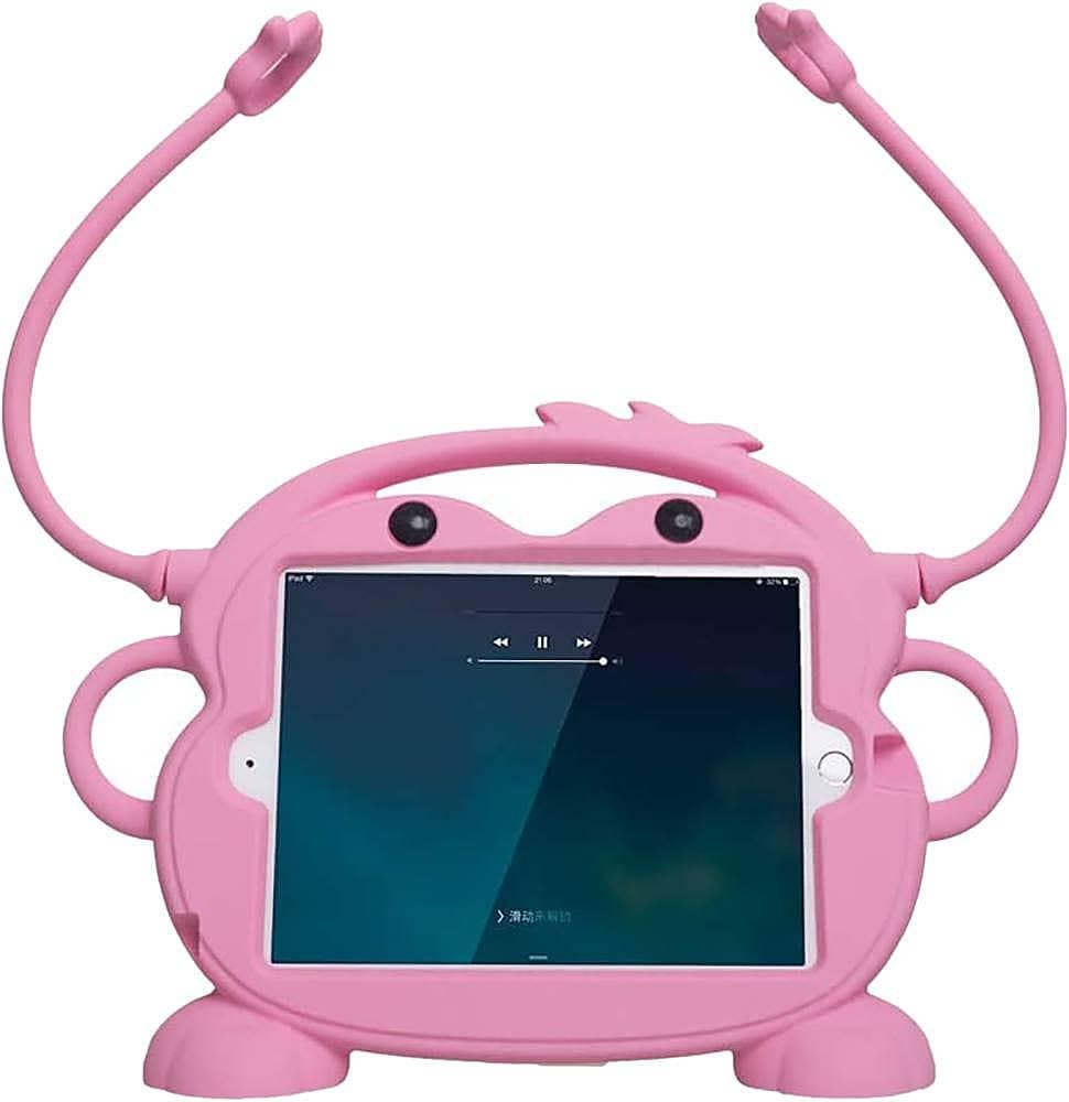 SaharaCase - Monkey KidProof Case for Apple® iPad® mini (5th Generation 2019) and iPad® mini 4 - Pink_3