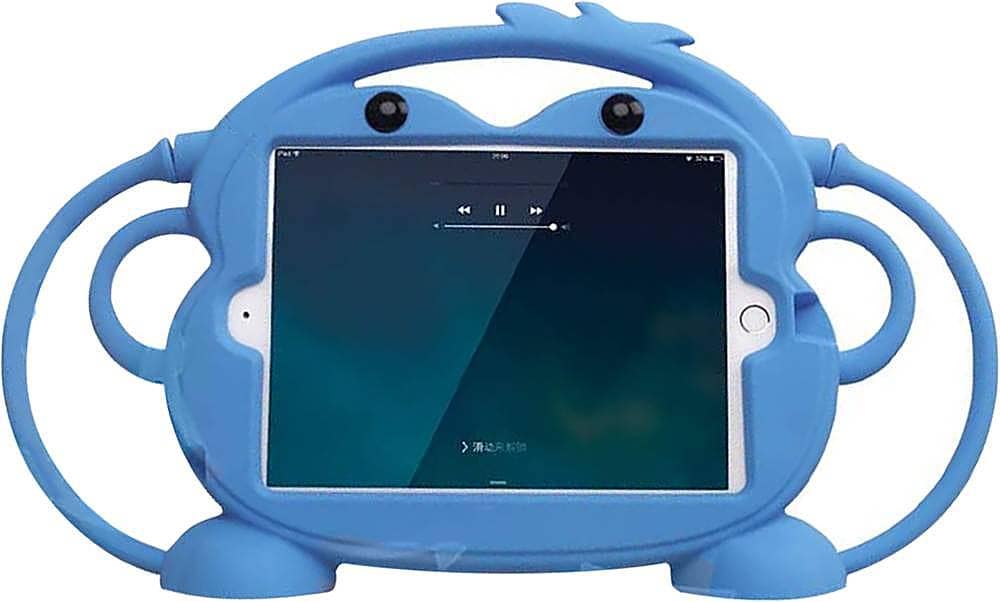 SaharaCase - Monkey KidProof Case for Apple® iPad® mini (5th Generation 2019) and iPad® mini 4 - Blue_0