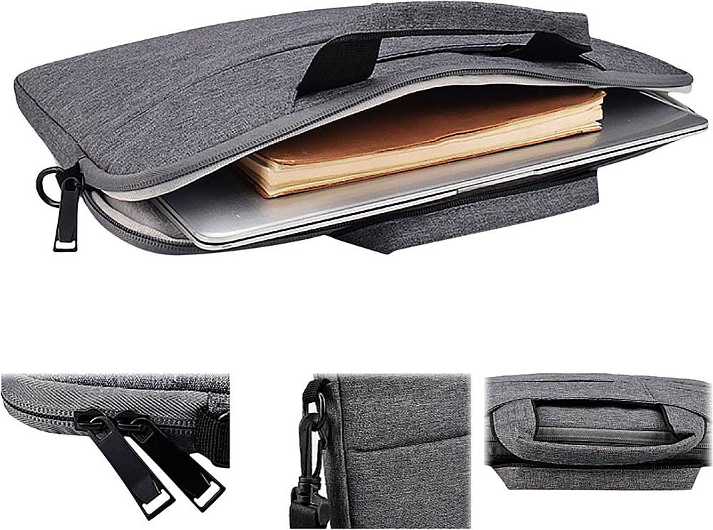 SaharaCase - Sleeve Case for 16" Macbook Pro and HP Laptops - Gray_4