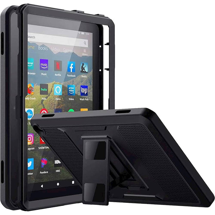 SaharaCase - Defense Protection Case for Amazon Fire HD 8 2020 and Fire HD 8 Plus 2020 - Black_6