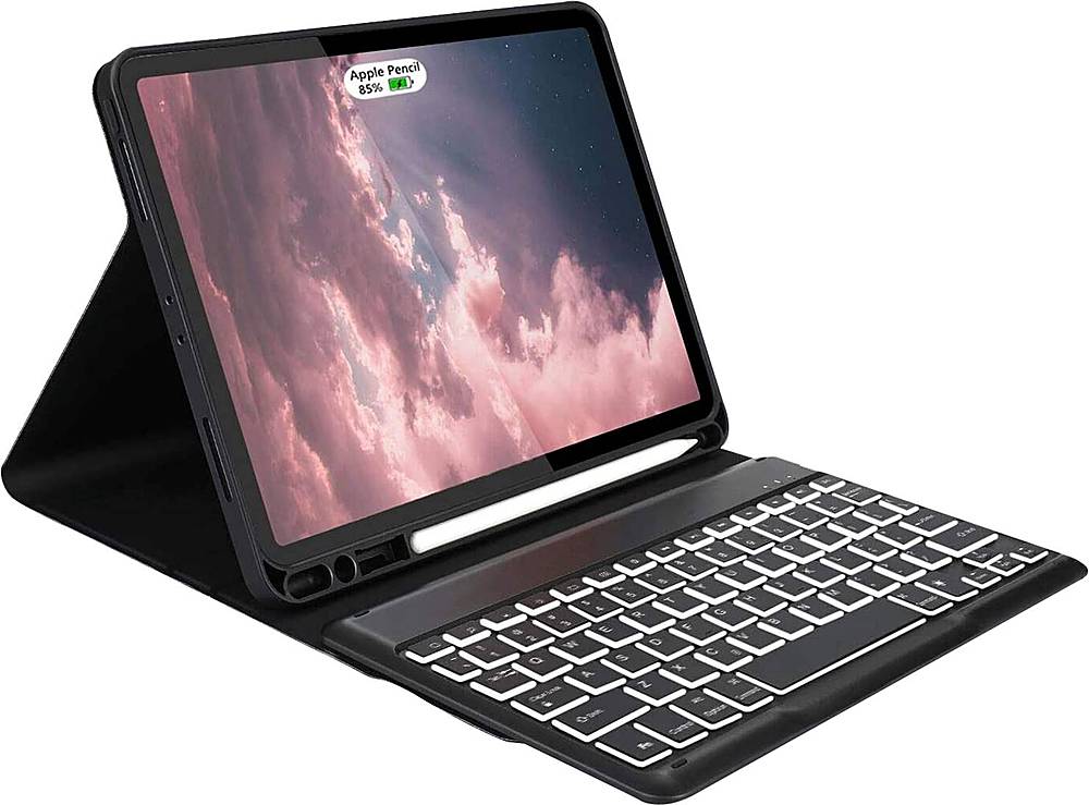 SaharaCase - Keyboard Folio Case for Apple® iPad® Pro 11" (2nd Generation 2020) - Black_0