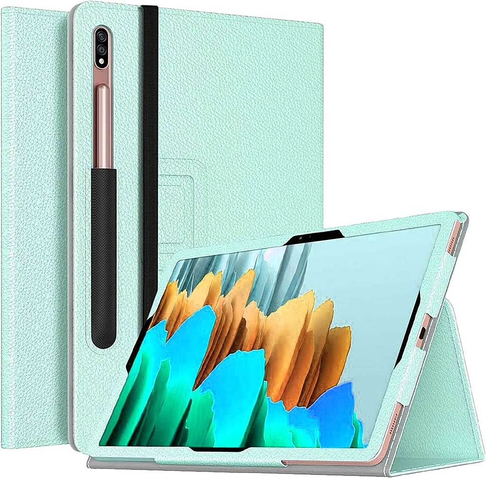 SaharaCase - Folio Case for Samsung Galaxy Tab S7 Plus - Mint/Teal_4