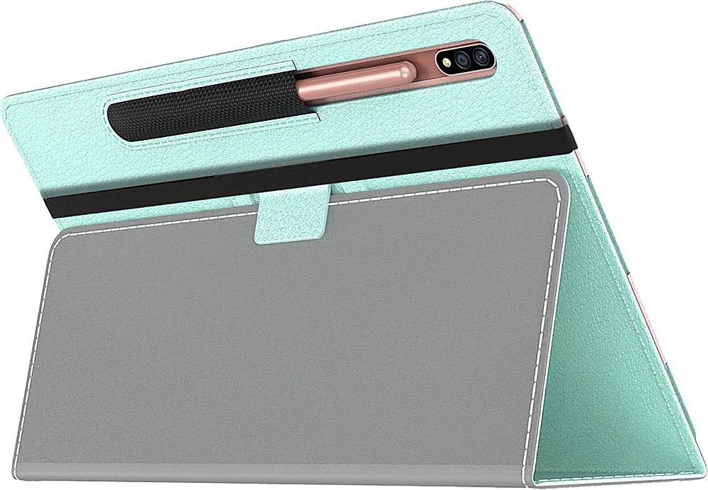 SaharaCase - Folio Case for Samsung Galaxy Tab S7 Plus - Mint/Teal_0