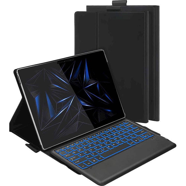 SaharaCase - Keyboard Folio Case for Microsoft Surface Pro X - Black_4